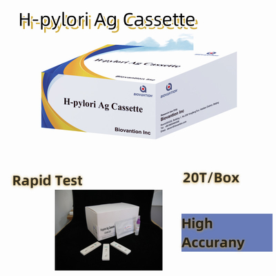 Hpylori Ag สารทดสอบวินิจฉัยมนุษย์ คาเซ็ต / สเต็ปสําหรับ WB/S/P Sample