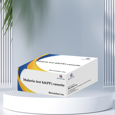 พยาธิมะเร็ง Pf Test Kit Rapid Test Reagent IVD การตรวจสอบตัวประกอบการแม่นยําสูงสําหรับมนุษย์