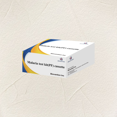 พยาธิมะเร็ง Pf Test Kit Rapid Test Reagent IVD การตรวจสอบตัวประกอบการแม่นยําสูงสําหรับมนุษย์