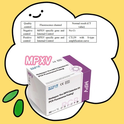 คิทตรวจพบเชื้อ Mpox Virus MPXV monkeypox virus PCR-Fluorescence Probing