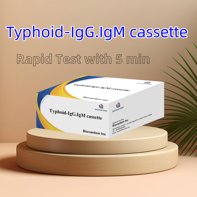 ขายร้อน ไทฟอยด์ IgM IgG สําหรับห้องปฏิบัติการ โรงพยาบาล ไทฟอยด์ไข้เลือด