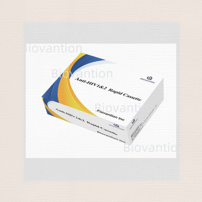 รีเจนต์ทดสอบรวดเร็ว HIV 1/2 การตรวจสอบการตรวจสอบวิธีทองโคโลไดัลด้วย 25 การทดสอบ