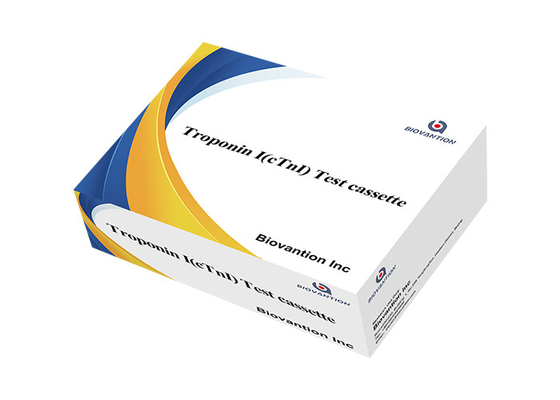 ทรอปอนิน I (CTnl) คาเซ็ตทดสอบรวดเร็ว ระบบทดสอบวินิจฉัยรวดเร็ว IVD