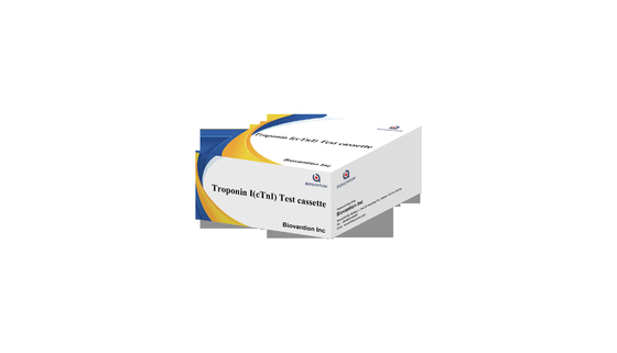 ทรอปอนิน I (CTnl) คาเซ็ตทดสอบรวดเร็ว ระบบทดสอบวินิจฉัยรวดเร็ว IVD