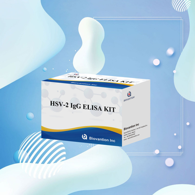 สารทดสอบการวินิจฉัย HSV-2 IgG ที่ใช้ในระดับนานาชาติ 96 การทดสอบ ELISA Assay Kit สําหรับการวินิจฉัยทางการแพทย์