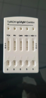 Biovantion HBsAg HCV HIV ไซฟิลิส 4 ใน 1 การ์ดทดสอบรวดเร็วสําหรับการทดสอบมนุษย์ 96 การทดสอบ การดําเนินงานง่าย