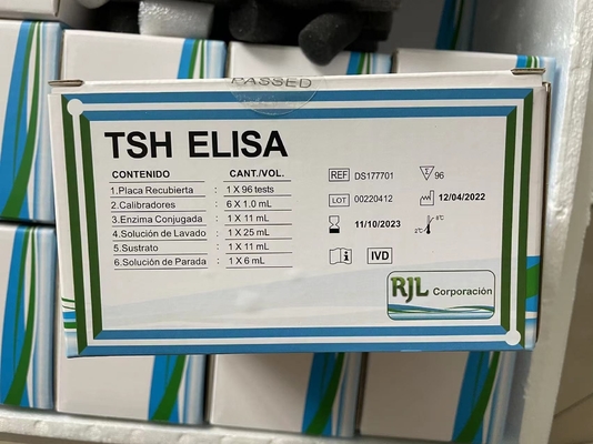 TSH Elisa Reagent Kits Serum การกําหนดปริมาณที่กระตุ้นไทรอยด์