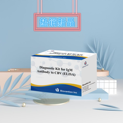 คีบีวี igm ELISA KIT D หน่วยวินิจฉัยการวินิจฉัย 18 เดือน ช่วงเวลาใช้งาน