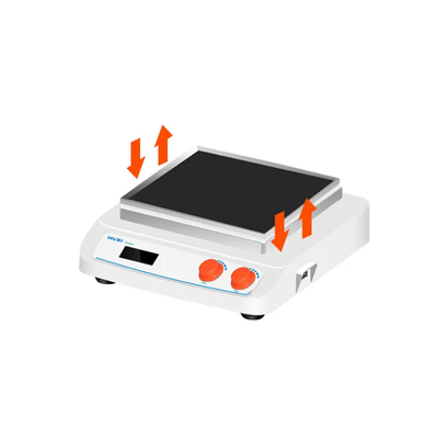 10-80 รอบ / นาที หินขึ้นและลง Lab Shaker สําหรับ Cell Culture Application Rocker Shaker ห้องทดลอง