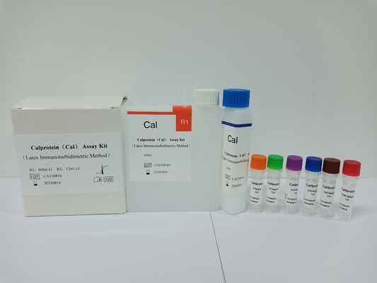 ความรู้สึกสูง Calprotectin Cal ในอุจจาระ IVD การกําหนดปริมาณ