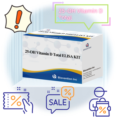 25-OH วิตามิน D Elisa Test Kit การตรวจพบทางการแพทย์ ความแม่นยําสูง มีประสิทธิภาพ
