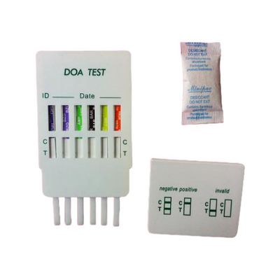 OEM Multi Drug Urines Doa การทดสอบยาเร็วอย่างรวดเร็ว