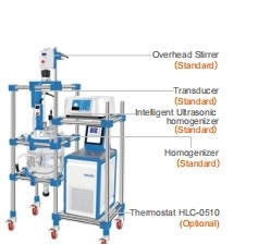 อัลตรasonic Glass Reactor Break เซลล์พืชสัตว์ เซลล์ไวรัส Emulsification