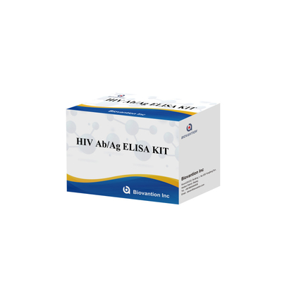 IVD Reagent HIV Ab Ag Elisa Test Kits ความรู้สึกสูง / ความเฉพาะ