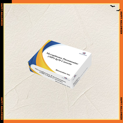 การทดสอบ MP-IgM ที่แม่นยําอย่างรวดเร็ว Mycoplasma Pneumoniae Colloidal Gold Rapid Test สําหรับแพทย์