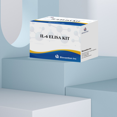 IL6 อินเตอร์ลิวคิน-6 สําหรับมนุษย์ Elisa Detect Reagent Elisa Analyzer การวิจัย