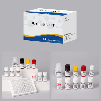 IL6 อินเตอร์ลิวคิน-6 สําหรับมนุษย์ Elisa Detect Reagent Elisa Analyzer การวิจัย
