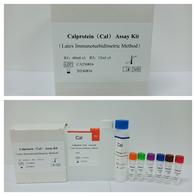 CAL Biochemical Reagent Calprotein Assay Kit (วิธีการตรวจภูมิคุ้มกันจาก latex)