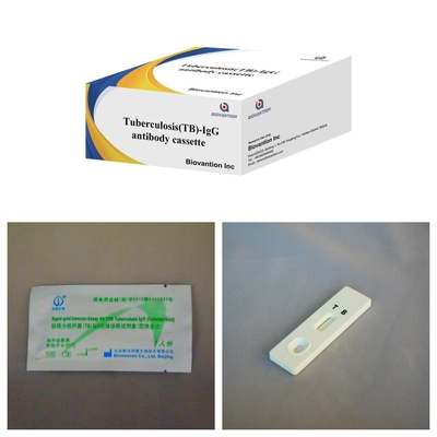การทดสอบความรู้สึกสูงแบบทองหลุมแบบรวดเร็วเพื่อตรวจพบแอนติบอดี TB-IgG ในเซรมหรือพลาสมา