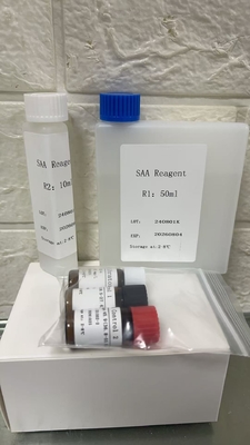 เซรั่ม Amyloid A SAA Assay Kit คู่มือวัสดุตรวจสอบการวินิจฉัยของมนุษย์