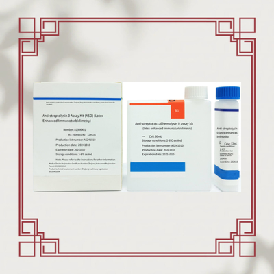 Anti Streptolysin O Reagent ASO ชุดวัสดุวัสดุวัสดุวัสดุวัสดุวัสดุวัสดุวัสดุวัสดุวัสดุ