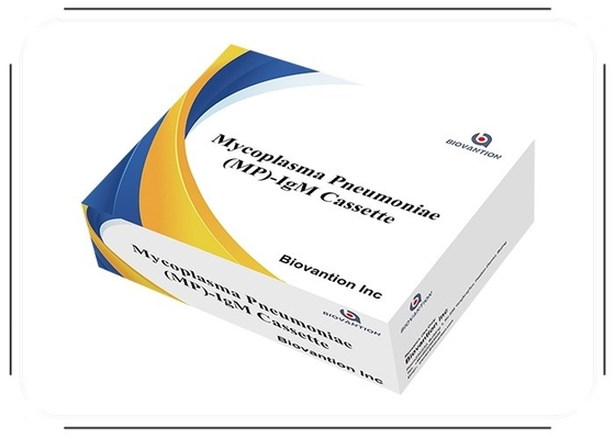 การทดสอบ MP-IgM ที่รวดเร็วและแม่นยํา Mycoplasma Pneumoniae ทองเหลืองสับสน