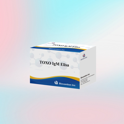 TOXO Ig G กล่องทดสอบ Elisa อ่อนโยนและเฉพาะสําหรับการติดตามโรค