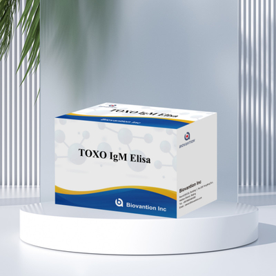 TOXO Ig G กล่องทดสอบ Elisa อ่อนโยนและเฉพาะสําหรับการติดตามโรค