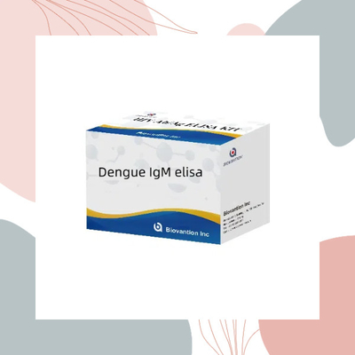 ไวรัสแดงก้า IgM ELISA สําหรับการวินิจฉัยในอินวิทโร การติดเชื้อไวรัสแดงก้า