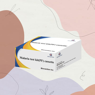 ชุดทดสอบอย่างรวดเร็วมาลาเรีย Pf ตรวจหาแอนติเจน Plasmodium Falciparum