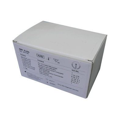 ชุดทดสอบ AMH เซรั่มของมนุษย์ Anti Mullerian Hormone Elisa Kit