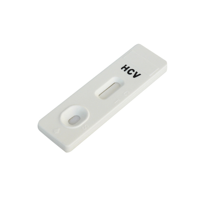 สําหรับห้องปฏิบัติการหรือโรงพยาบาล ความแม่นยําสูง 1 ขั้นตอน HCV ไวรัสระบาดเชื้อไวรัส C ชุดตรวจฉีดไวของแอนติบอดี ((Immunochromatography)
