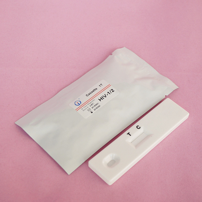 ชุดทดสอบแคสเซ็ต HIV มีอายุการใช้งาน 2 ปี เพื่อการวินิจฉัยที่แม่นยํา