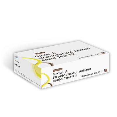 ISO13485 Group A Rapid Streptococcal Antigen Test เวลาในการอ่าน 10-15 นาที