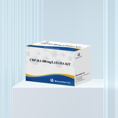 CRP 0.1-300 Mg/L ชุดทดสอบ Elisa สําหรับการตรวจพบสารชีวภาพที่มีความรู้สึก