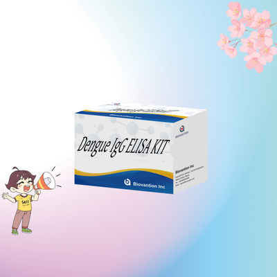 คิต ELISA IgG 96 การทดสอบโรคเดนก้า ความรู้สึกของพลาสมาในเซรมมนุษย์ > 99%