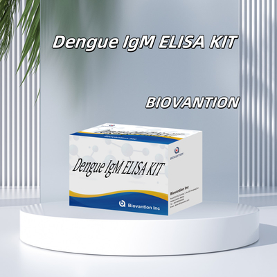 การวิเคราะห์เครื่องหมายชีวภาพที่แม่นยําที่น่าเชื่อถือ คิททดสอบ IgM Elisa สําหรับการสกรีนและติดตามโรคในสถานที่คลินิก